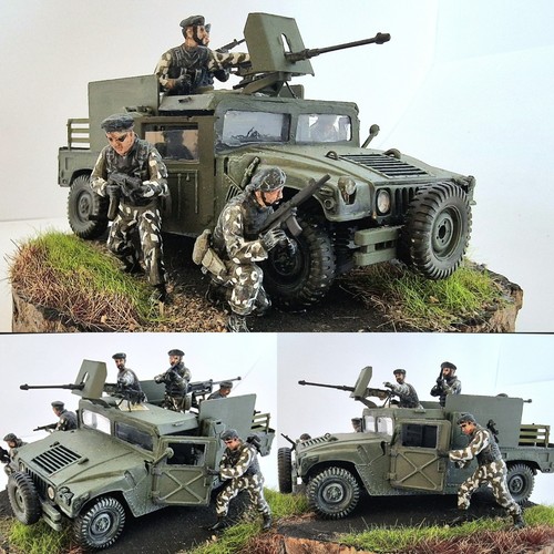 Diorama hmmwv hummer - diorama,