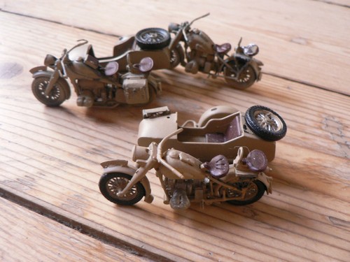 Ruote con sidecar dak - 1:35,