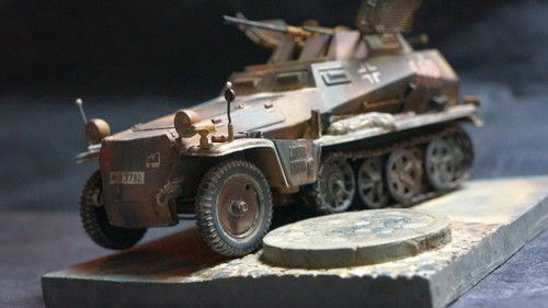 Kfz 250 ausf - 250/9, ausf.a