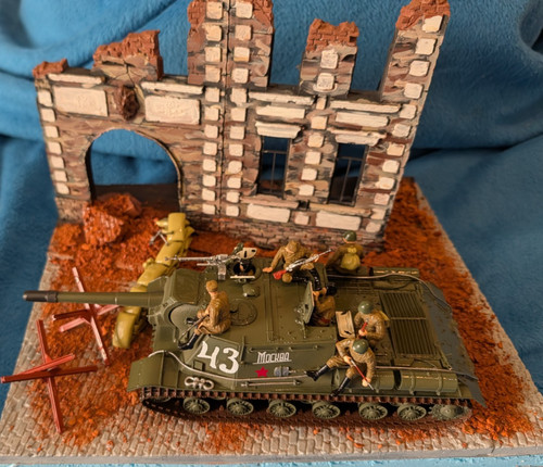 Diorama costruito isu 152 - diorama,